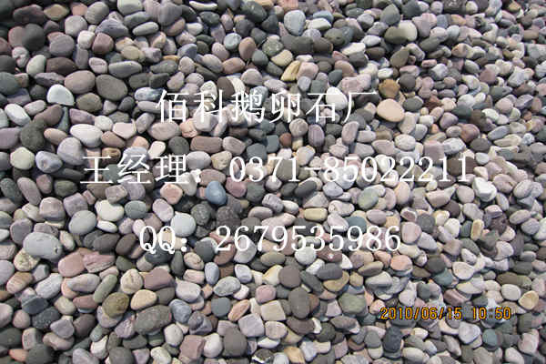 白色鵝卵石價(jià)格多少錢一噸？