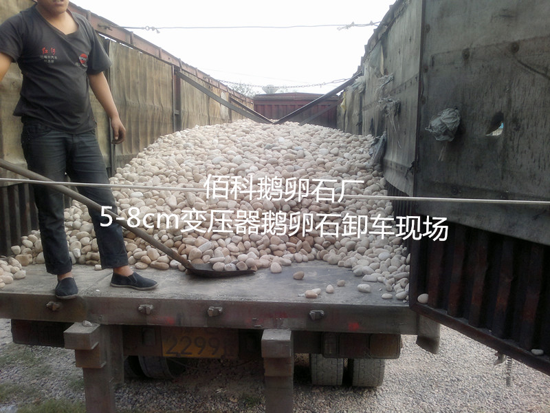 鋪路鵝卵石能用5-8cm公分的嗎？